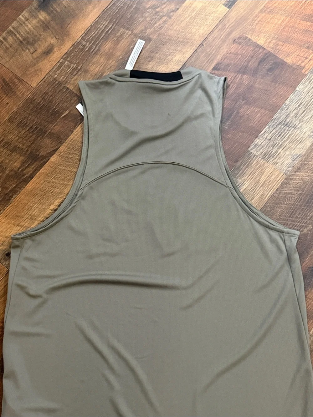 NWT Adidas AEROREADY Training Graphic Tank Top Medium Olive Flame Logo